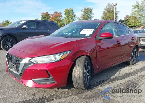 2021 Nissan Sentra Sv Xtronic Cvt from USA, damaged, VIN 3N1AB8CV8MY209960